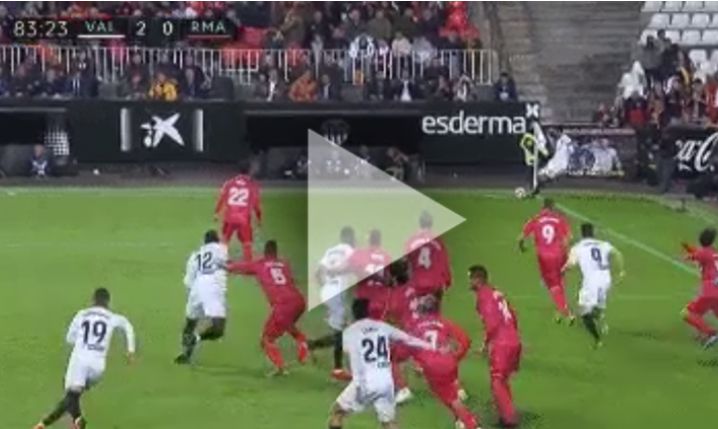 Garay ładuje GOLA na 2-0 z Realem Madryt! [VIDEO]
